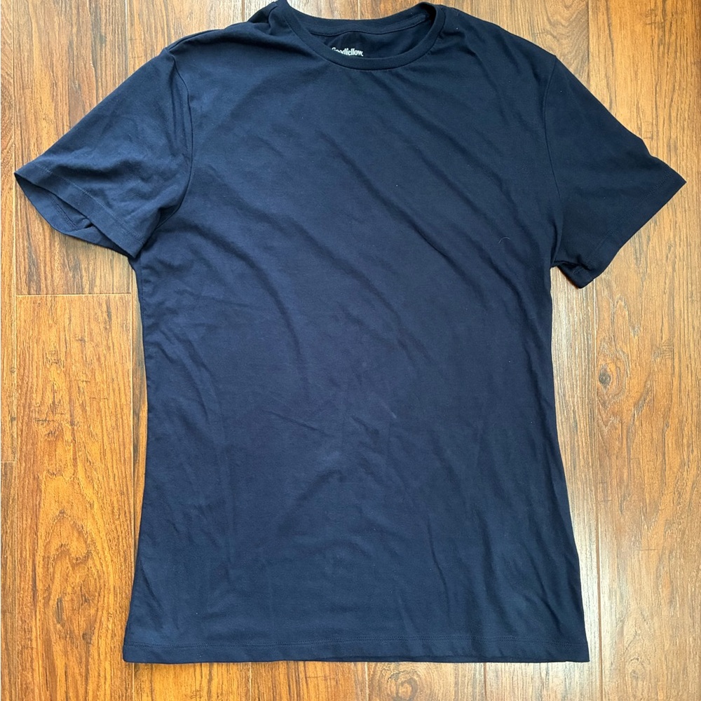 Goodfellow & Co Navy Blue Crew Neck Tee